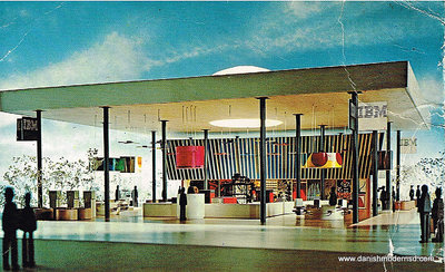 Postcard photo of the Durango Pavilion at HemisFair '68 in San Antonio.
